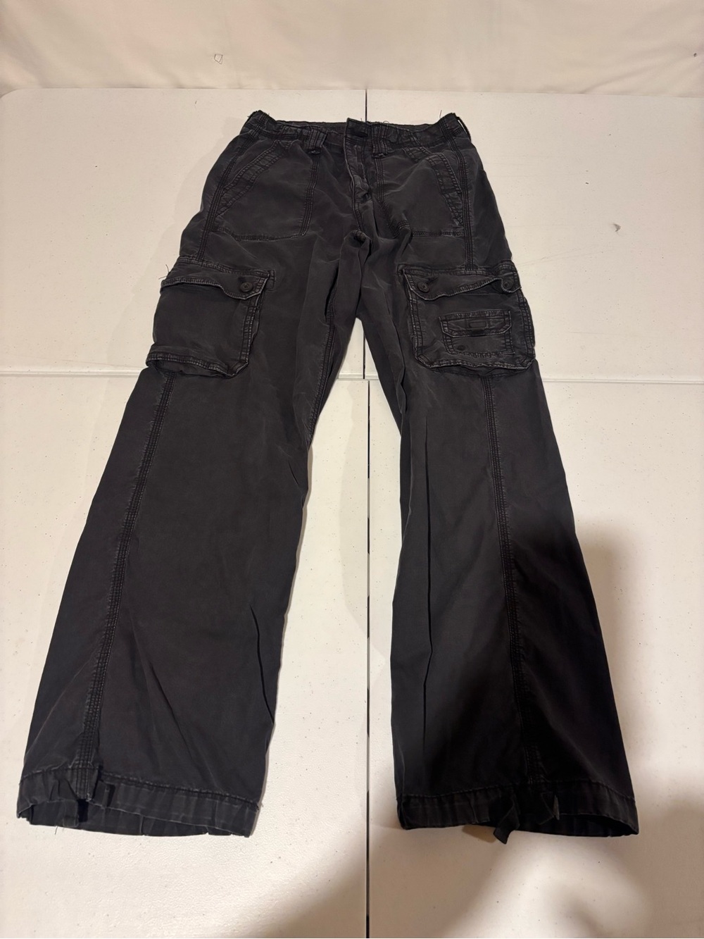 American Eagle Stretch Mid Rise Cargo Casual Pants Women’s Size 4 (26x28)